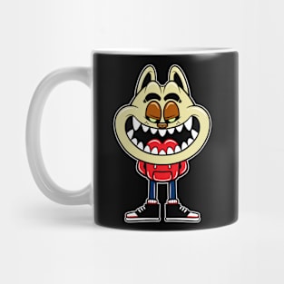 sans cat cartoon Mug